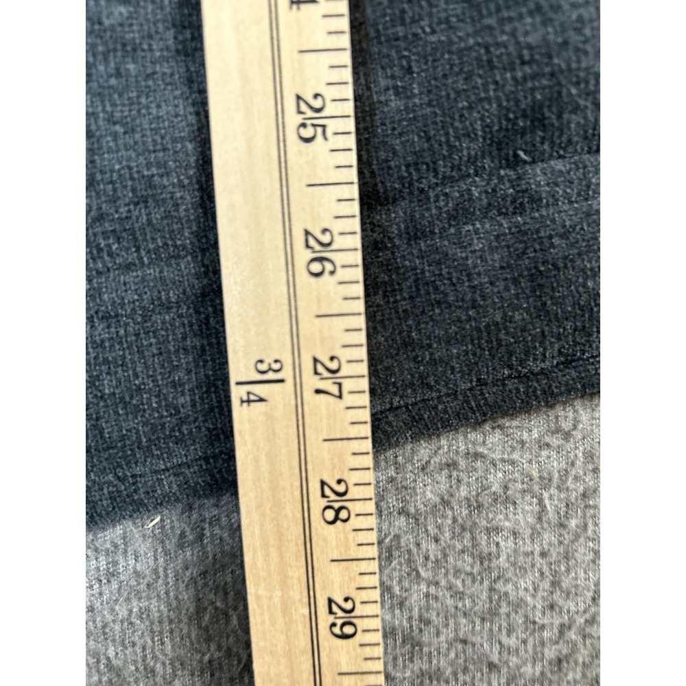 Tommy Bahama fleece jacket gray soft lining zip and button large - Picture 7 of 9